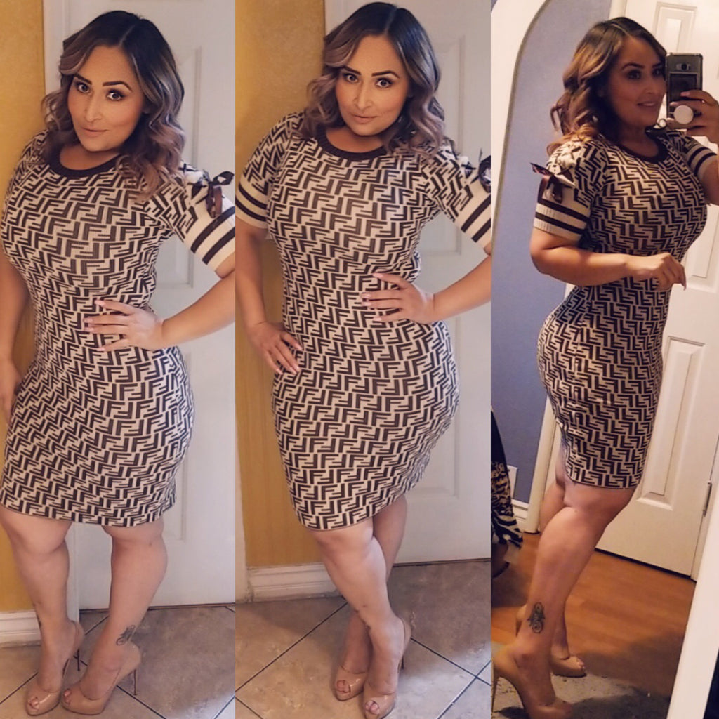 Fendi Inspired Dress