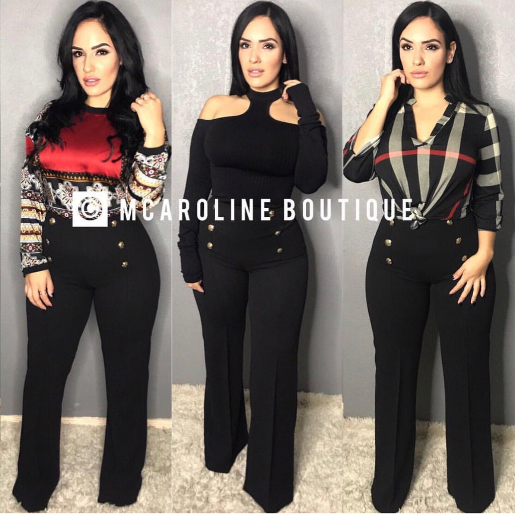 Estella Black Slacks