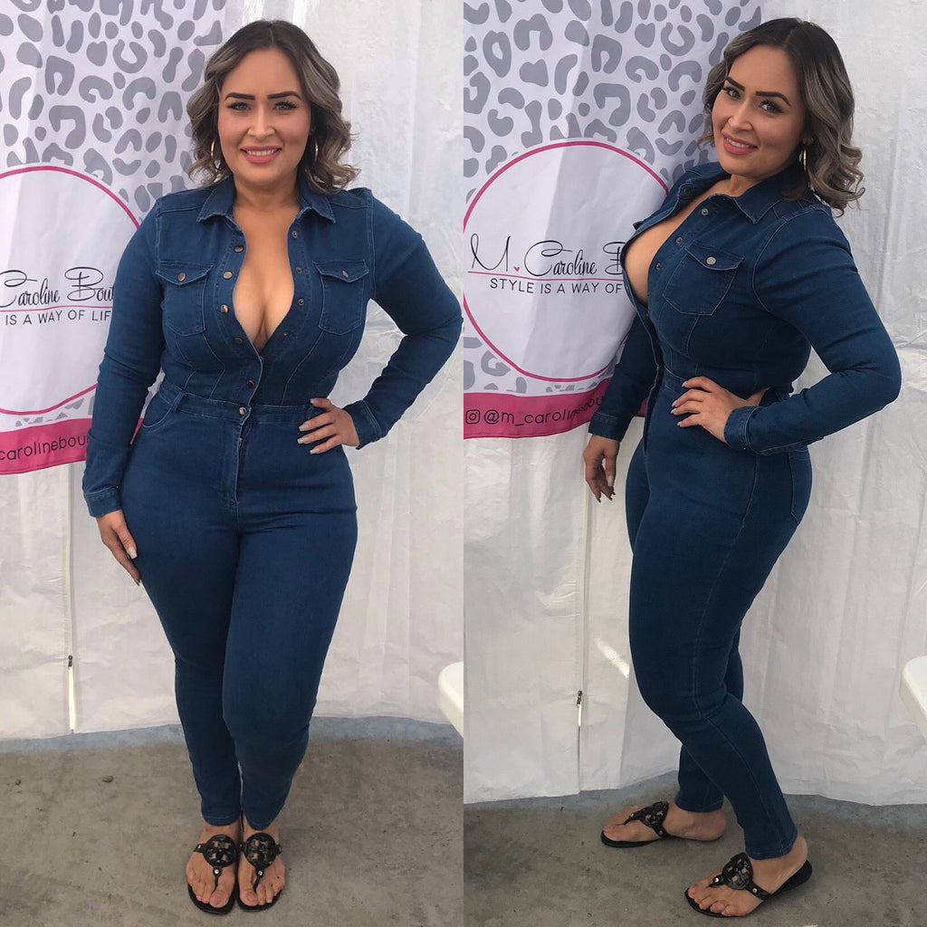 Jenny Denim Jumpsuit