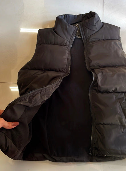 Black Fleece Puffer Vest